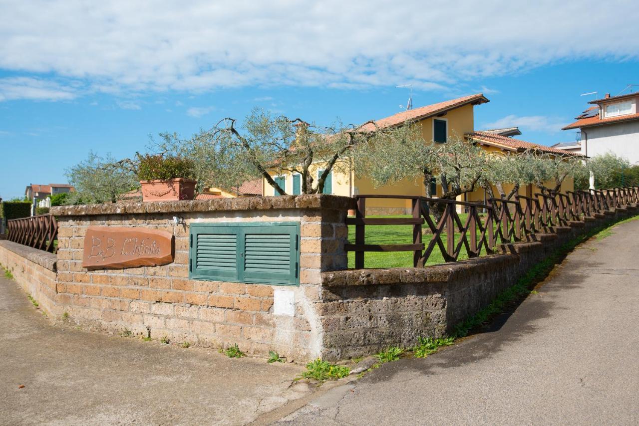 L'Infinito Bed and Breakfast Carbognano Exteriör bild