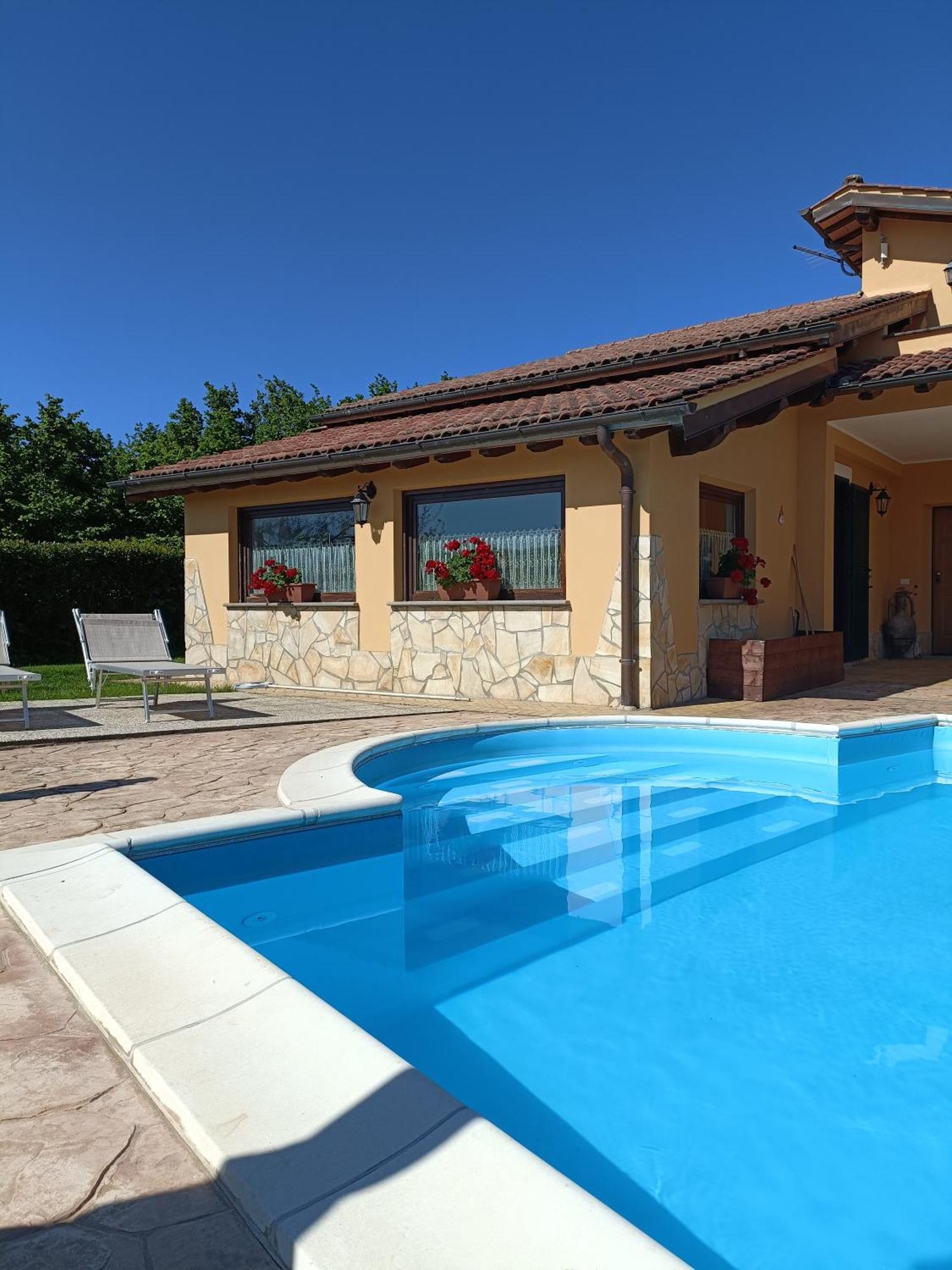 L'Infinito Bed and Breakfast Carbognano Exteriör bild